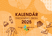 Kalendár triedeného zberu na rok 2025